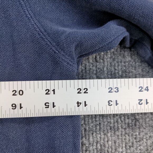 Adidas Men's NSCAA Soccer Polo Shirt Blue Large Short Sleeve Embroidered Logo - Picture 13 of 13